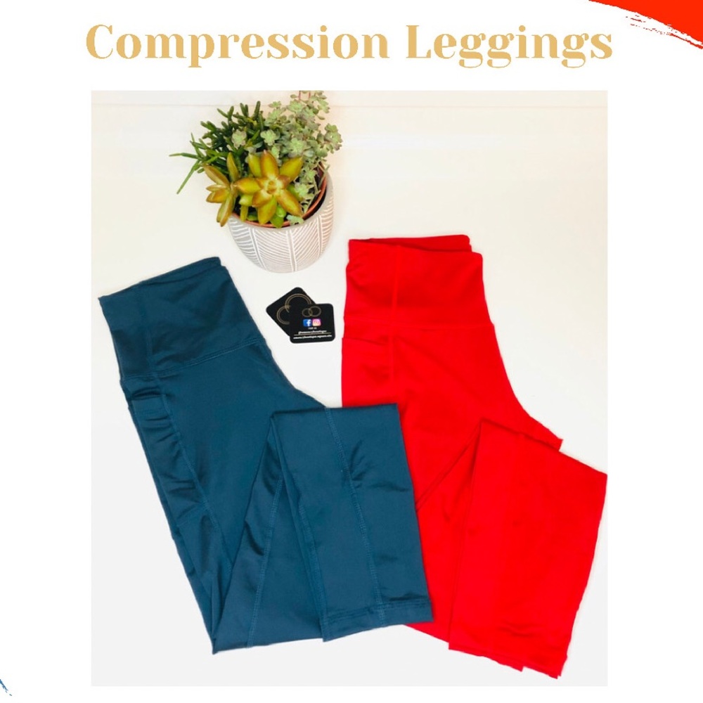 Compression Leggings (BLUE)